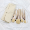 Custom Logo Goat Animal Hair Makeup Brush Set